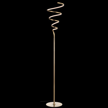 Scribble 60.5" Modern Dimmable Metal Integrated LED Floor Lamp - JONATHAN Y